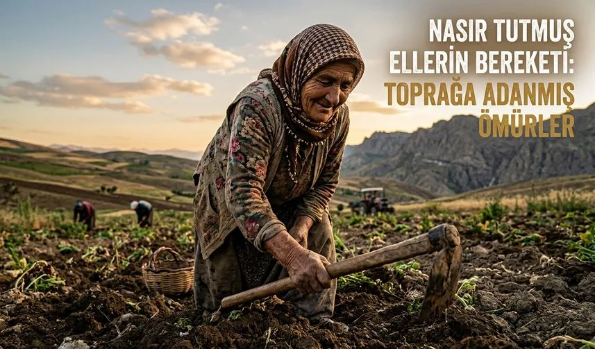 Nasır Tutmuş Ellerin Bereketi: Toprağa Adanmış Ömürler