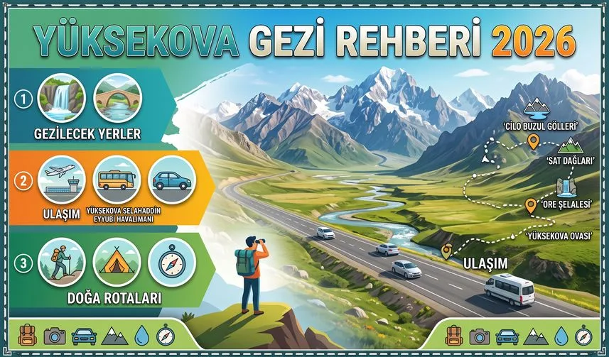 Yüksekova Gezi Rehberi 2026: Gezilecek Yerler, Ulaşım ve Doğa Rotaları