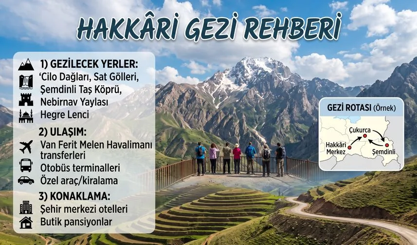 Hakkâri Gezi Rehberi: Gezilecek Yerler, Ulaşım, Konaklama ve Gezi Rotası