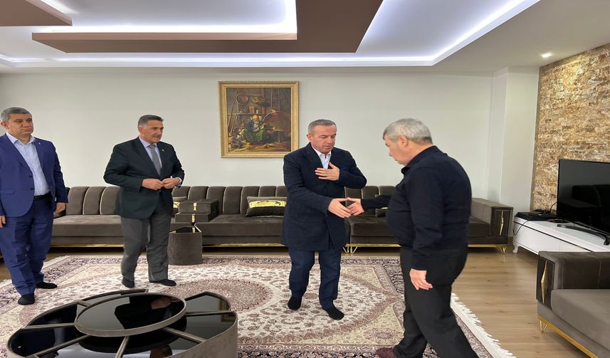 Priuzbeyoğlu’na Geçmiş Olsun Ziyareti