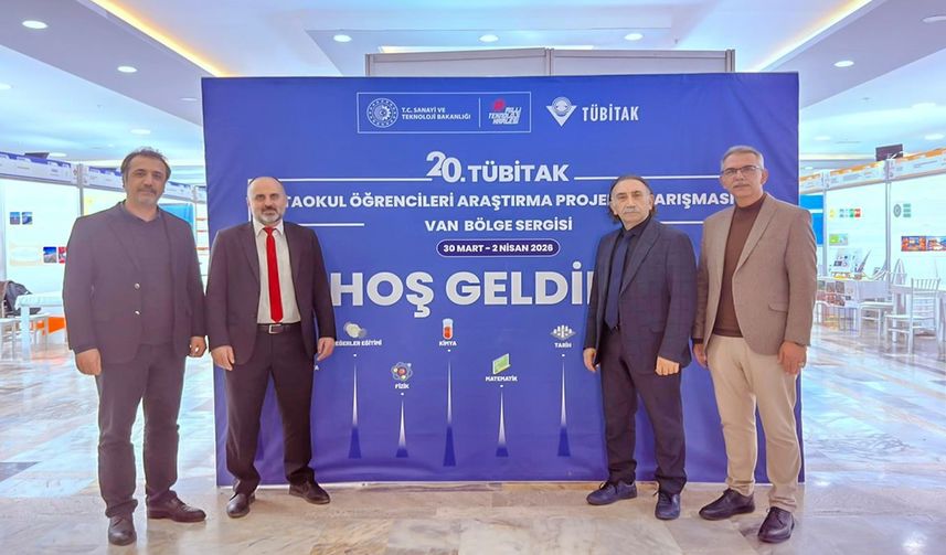 Rektör Gençcelep Van’da Genç Mucitlerle Buluştu