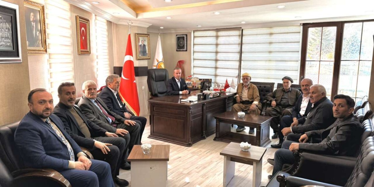 AK Parti Hakkari İl Başkanı Kaya’dan Şemdinli Heyetine Ev Sahipliği