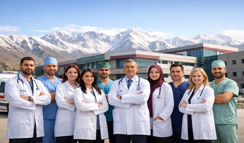 Yüksekova Devlet Hastanesi’ne 10 Yeni Uzman Hekim Atandı