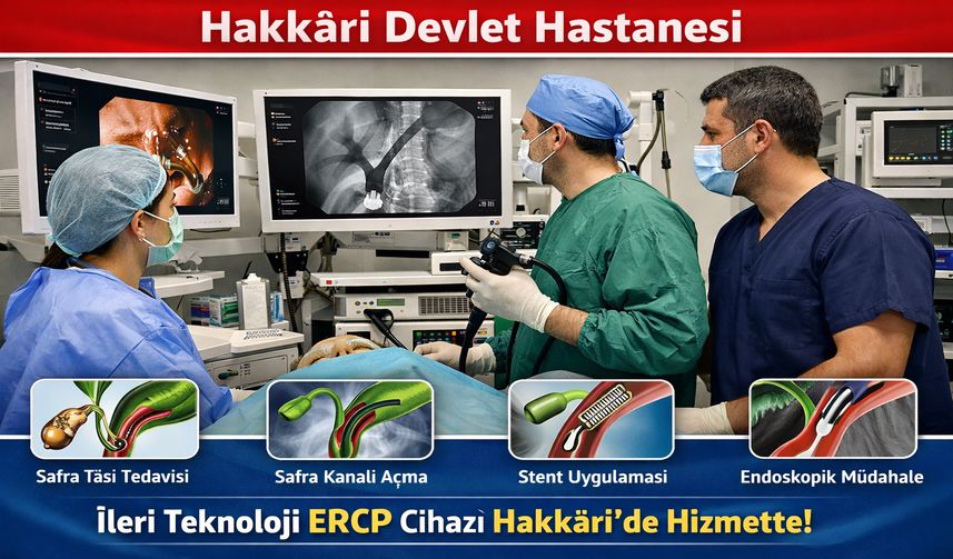 Hakkâri’de Sağlıkta Büyük Adım: ERCP Cihazı Hizmete Girdi