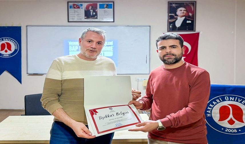 Yüksekova MYO’da Akademik Proje Semineri Yoğun İlgi Gördü