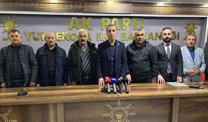 AK Parti’den Yüksekova Açıklaması: “400 Kişilik Katılım Gerçek”