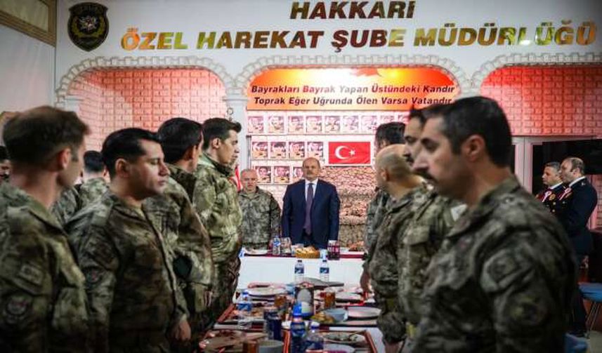 Hakkari Valisi Taşyapan’dan Polis Haftası Ziyareti