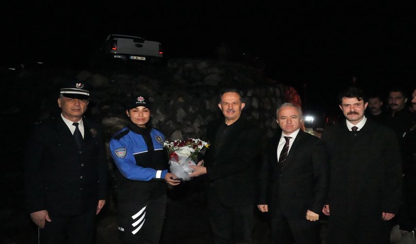 Çukurca’da Polis Haftası Resepsiyonu Düzenlendi