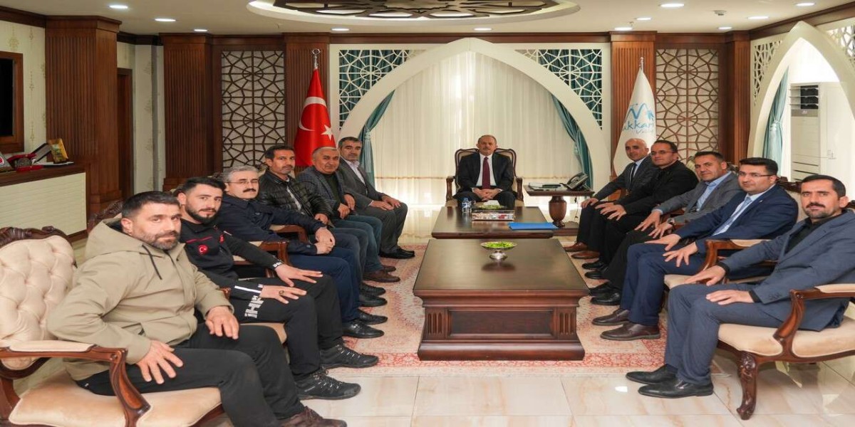 İHH Hakkari’den Vali Taşyapan’a Ziyaret