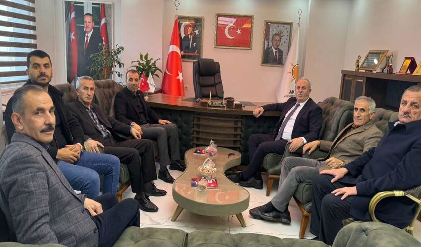 Yüksekova AK Parti İlçe Başkanlığı’na Ziyaret