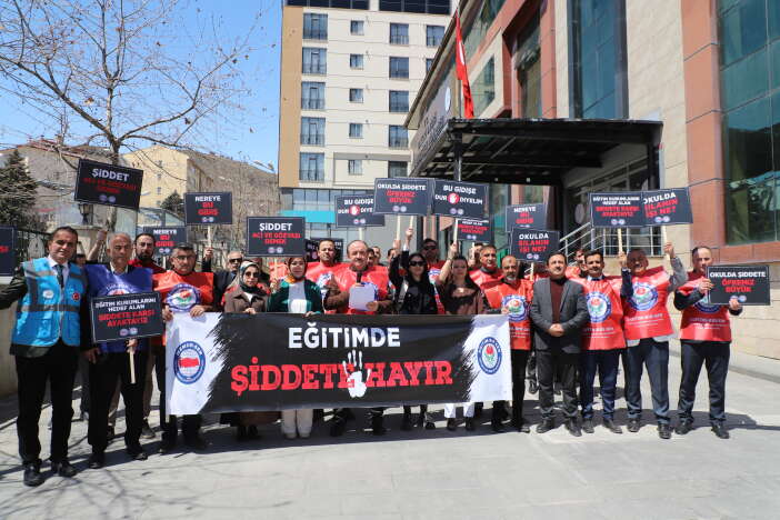 Eğitim-Bir-Sen Hakkari’den Okullarda Şiddete Tepki