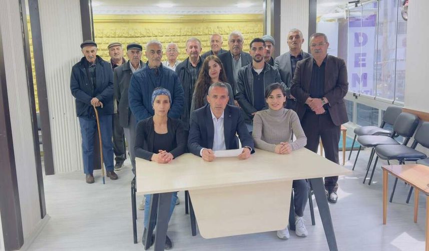 Hakkari’de DBP İl Kongre Süreci Başladı