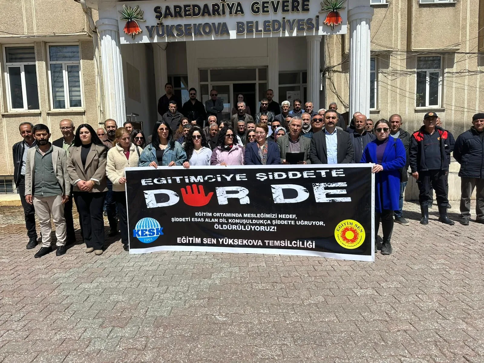 Yüksekova’da Sendikalardan Ortak Tepki: “Eğitimde Şiddete Son Verilsin”