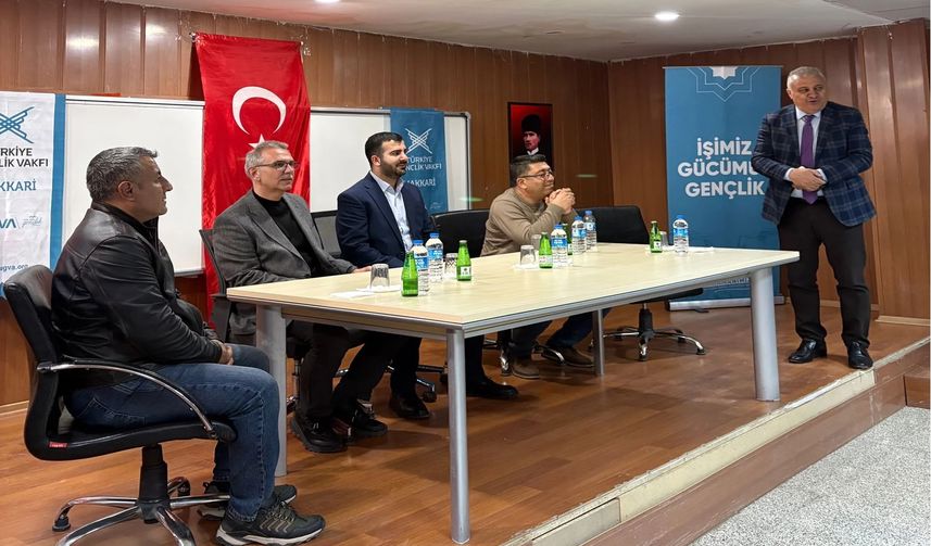 Hakkari’de Gençlere Kariyer Desteği: TÜGVA’dan “İşin Ehlinden” Buluşma