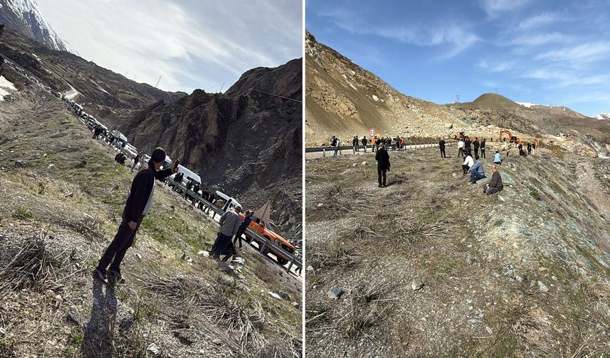 Hakkâri-Van Karayolu Yeniden Kapandı: Heyelan Riski Devam Ediyor