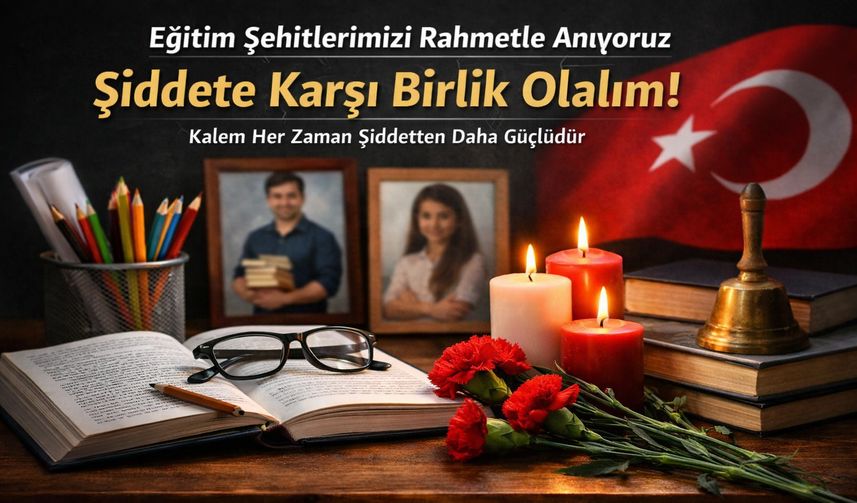 Hakkari'de Eğitim Camiasından Ortak Tepki: “Şiddete Karşı Birlik Olalım”