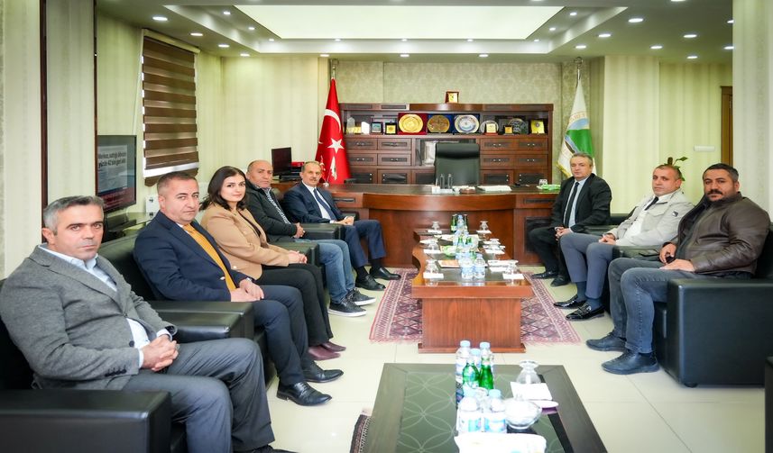 Vali Taşyapan’dan Hakkâri TSO’ya Ziyaret