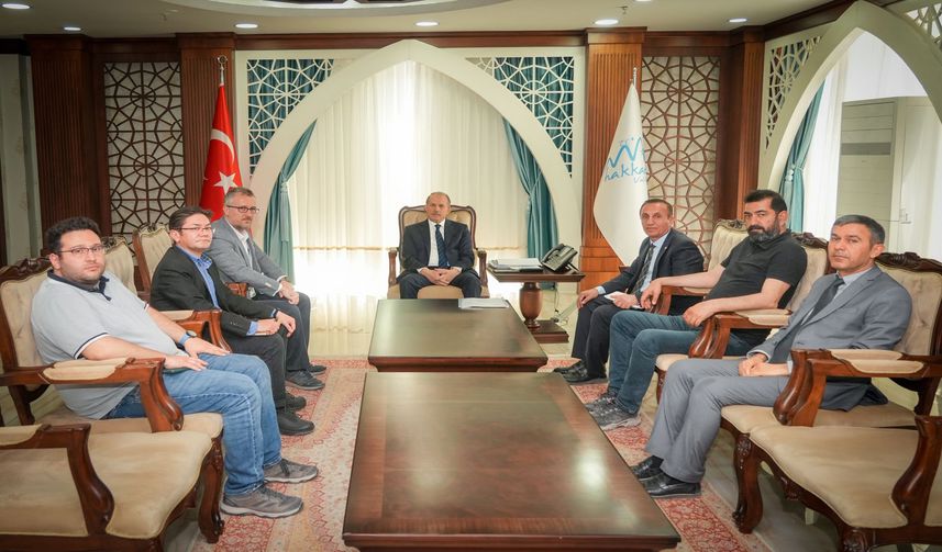 Hakkari’de Heyelan Bölgesi İçin Ankara Mesaisi: Uzman Heyetten Vali Taşyapan’a Ziyaret