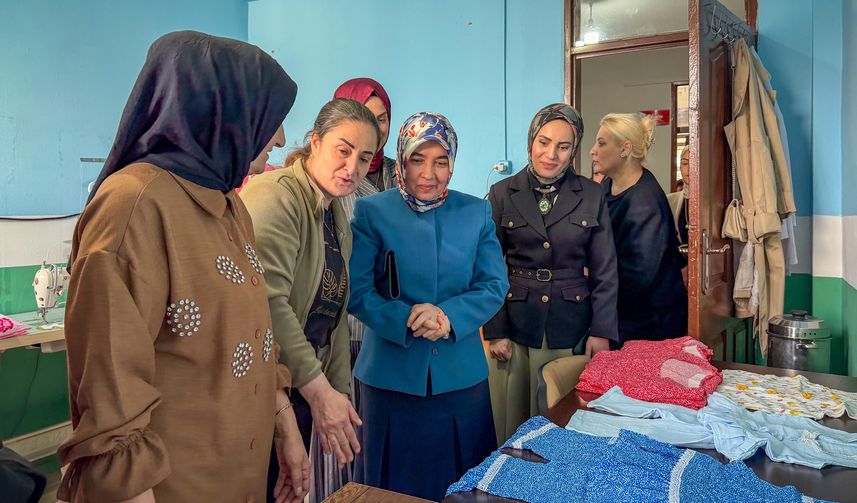 Nesibe Taşyapan Hanımefendi’den Aile Destek Merkezlerine Anlamlı Ziyaret