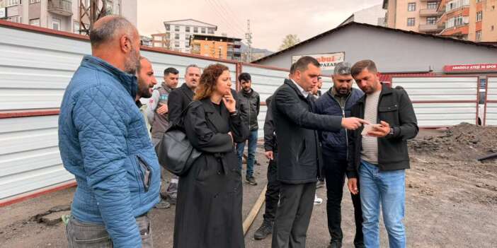 Vali Yardımcısı Zor Sahada: Altyapı Hasarına Anında Müdahale!