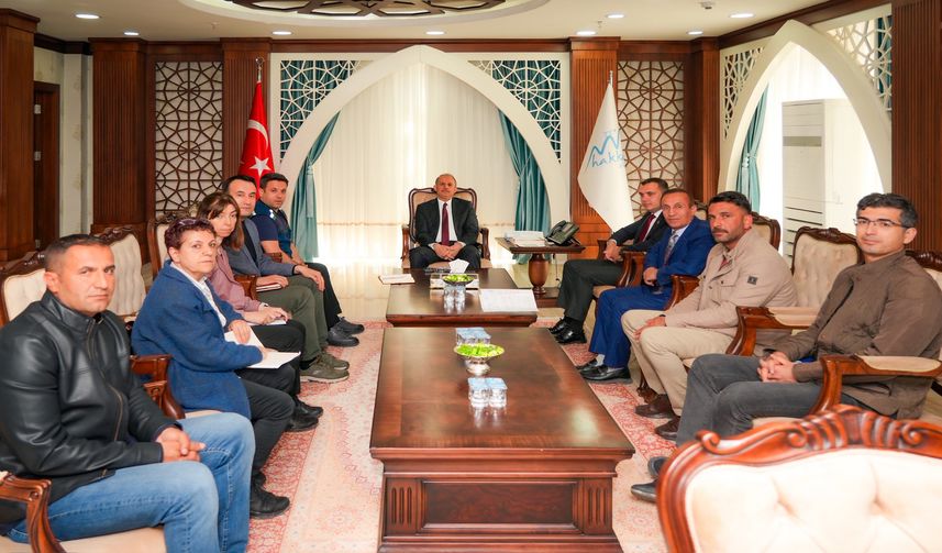 Hakkâri’de Heyelan ve Katı Atık Yönetimi Masaya Yatırıldı