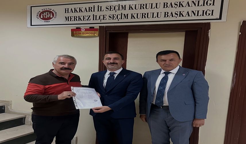 HESOB’da Yeni Dönem Başladı: Muharrem Tekin Mazbatasını Aldı