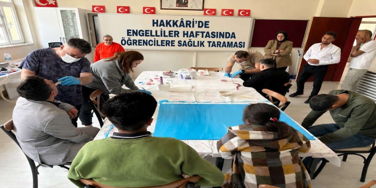 Hakkâri’de Özel Öğrencilere Anlamlı Sağlık Taraması
