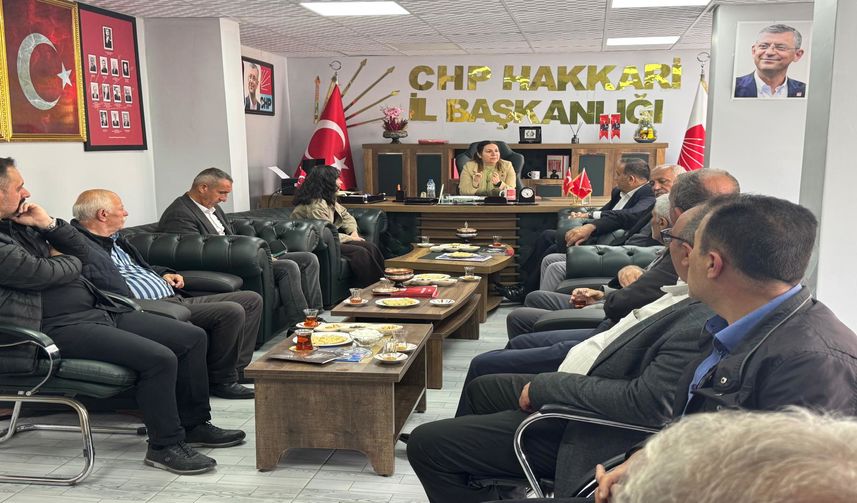 Hakkâri’de Demokrasi Buluşması: CHP ve DEM Parti Arasında Kritik Görüşme