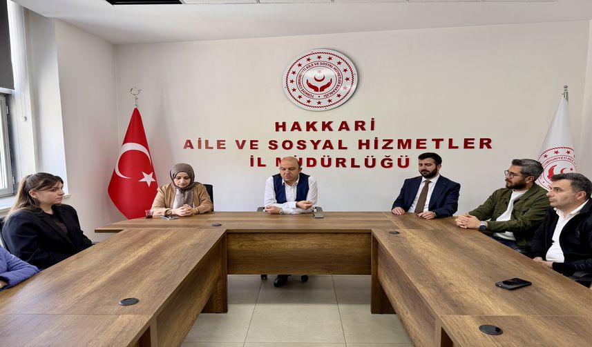 Hakkari Aile ve Sosyal Hizmetler Müdürü Ünalan’dan Duygusal Veda