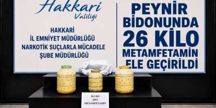 Hakkari’de Yolcu Otobüsünde 26 Kilo Sıvı Metamfetamin Ele Geçirildi