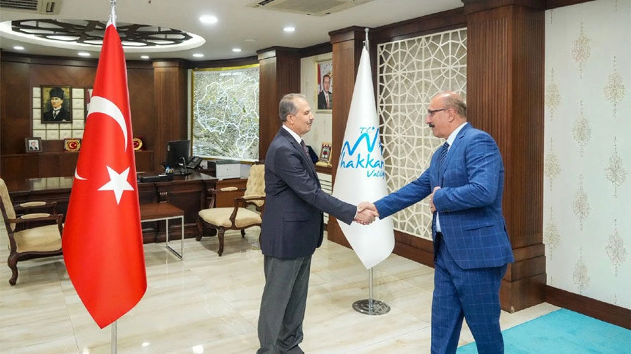 Hakkari Valiliği’nde Resmi Bayramlaşma Töreni Düzenlendi