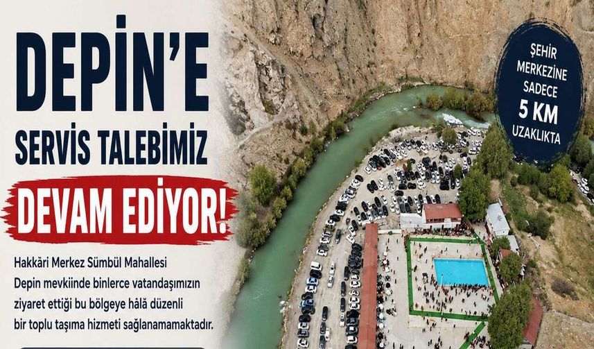 Depin bölgesi için toplu taşıma talebi: “Ulaşım sorunu çözülsün”