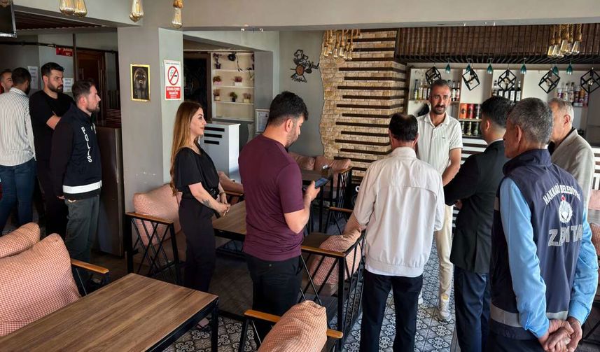 Hakkâri’de Tütün Denetimleri Sürüyor: Kafe ve Kıraathaneler Mercek Altında