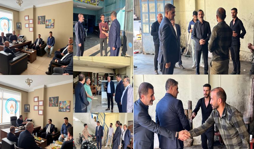 Şemdinli Sanayi Sitesi’nde Esnafın Talepleri Yerinde Dinlendi