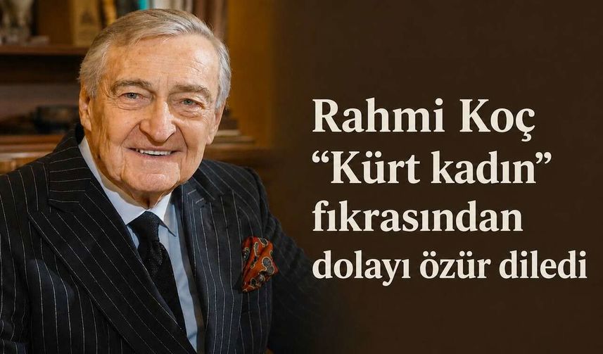 Rahmi Koç Özür Diledi, İzmir Cumhuriyet Başsavcılığı Soruşturma Başlattı