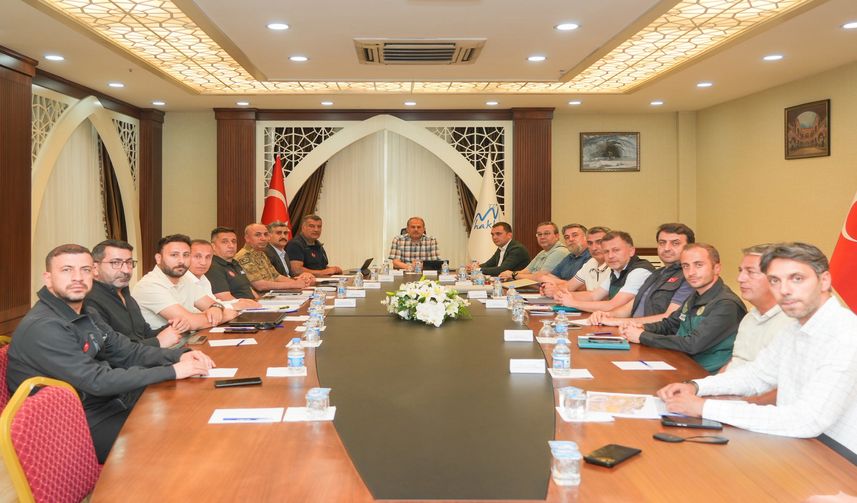 Hakkari’de Heyelan Riskleri Masaya Yatırıldı