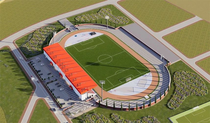 Yüksekova’daki Spor Kompleksinde Çalışmalar Hızla Sürüyor