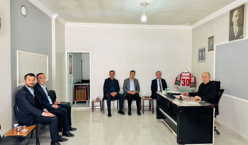 AK Parti Hakkari İl Başkanı Zeydin Kaya’dan Fatin Keskin’e Ziyaret
