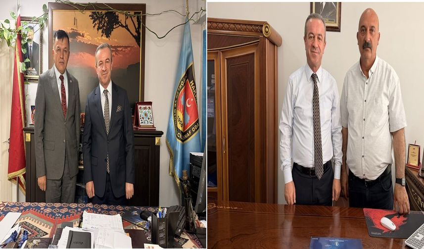 AK Parti İl Başkanı Zeydin Kaya’dan Oda Başkanlarına Ziyaret