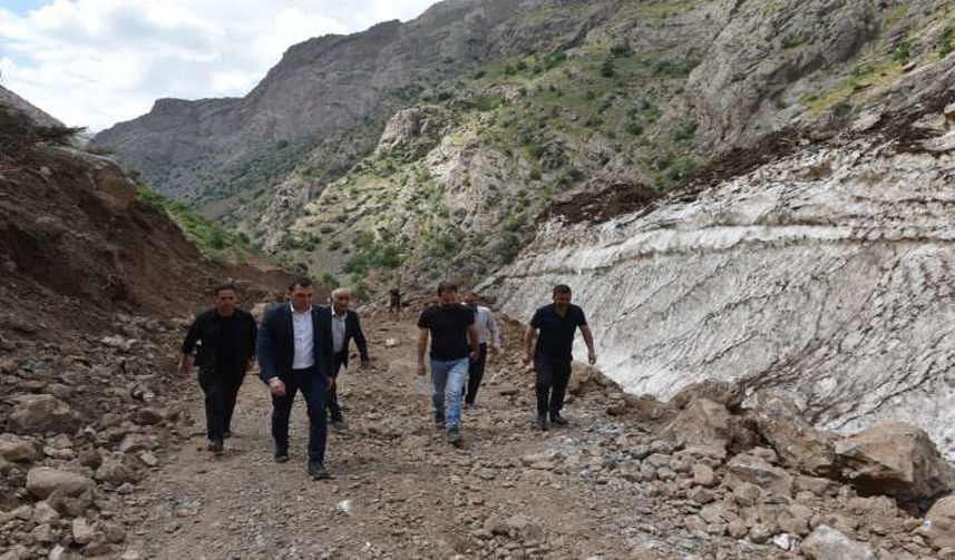 Vali Yardımcısı Cüneyt Zor’dan Cilo ve Sat Dağları Yolunda İnceleme