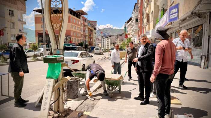 Hakkari’de Çevre Yolu Düzenleme Çalışmaları Sürüyor