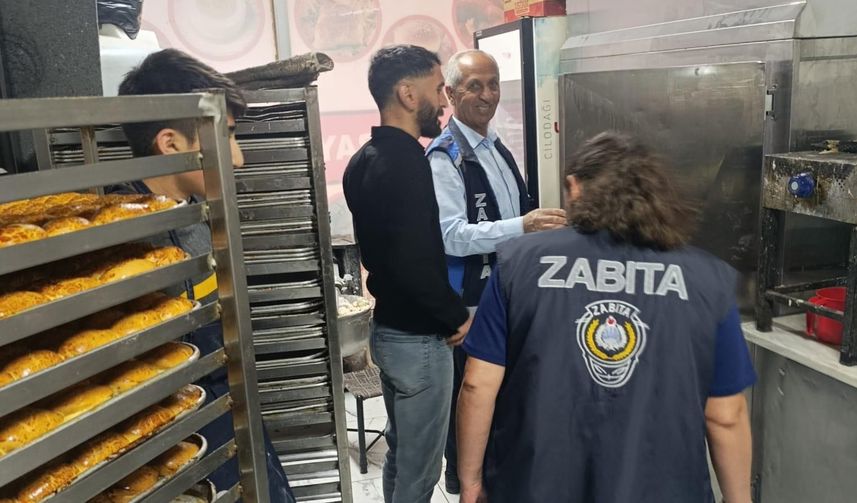 Hakkari’de Pastane ve Tatlı İmalathanelerine Hijyen Denetimi