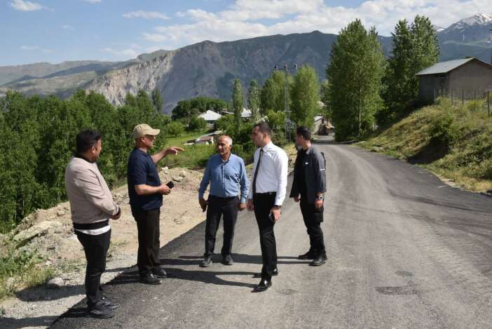 Akçalı Köyü Yolunda Asfalt Çalışmaları Tamamlandı
