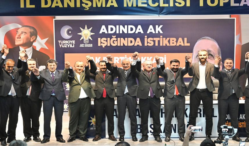 AK Parti Hakkâri İl Danışma Meclisi Toplantısı Gerçekleştirildi