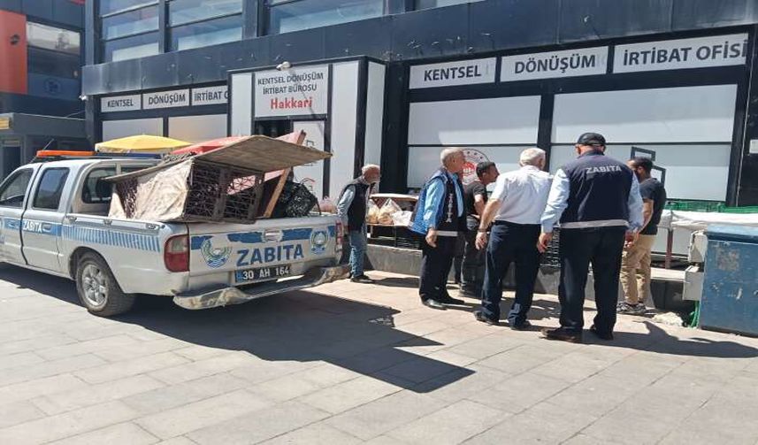 Hakkari Belediyesi’nden Görüntü Kirliliğine Karşı Denetim