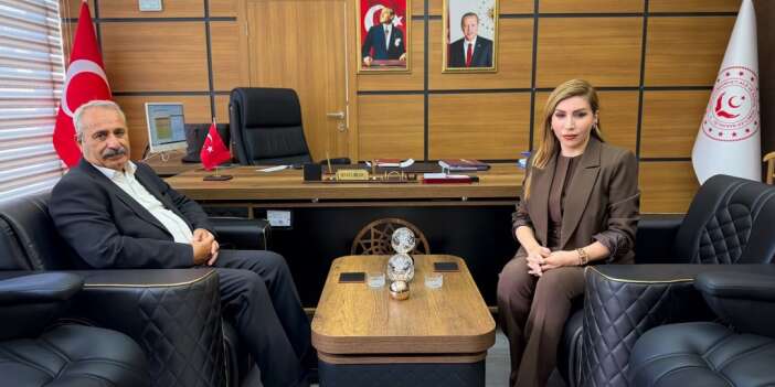 Durankaya Belediye Başkanı Demirci’den İl Müdürü Sevgül Bilgiç’e Hayırlı Olsun Ziyareti