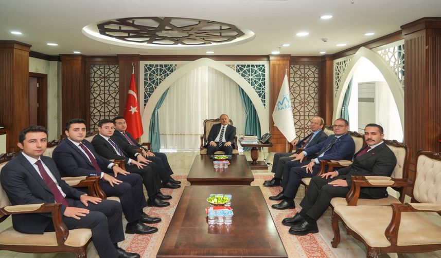 Genel Teftiş Heyetinden Vali İbrahim Taşyapan’a Ziyaret