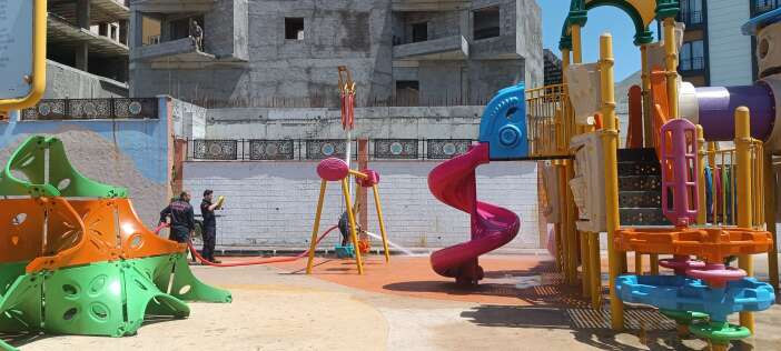 Hakkari Kent Park’ta Kapsamlı Bakım ve Temizlik Çalışması Başlatıldı