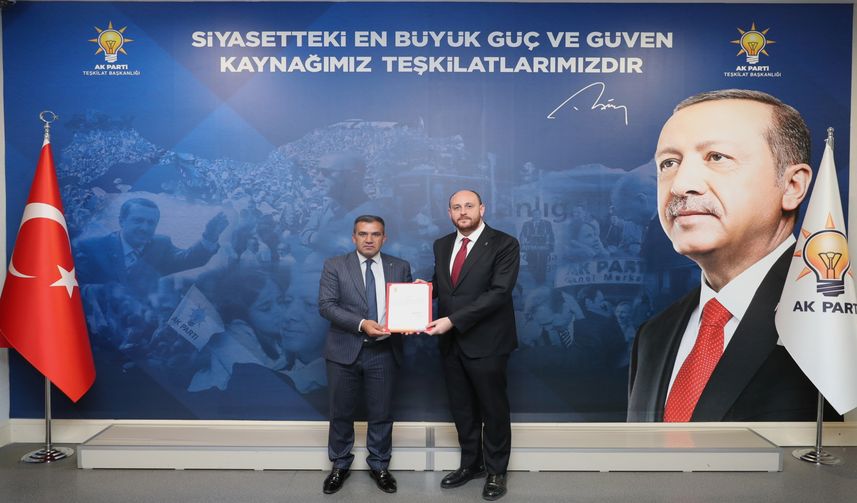 AK Parti Şemdinli İlçe Başkanlığına Azad Keskin Atandı
