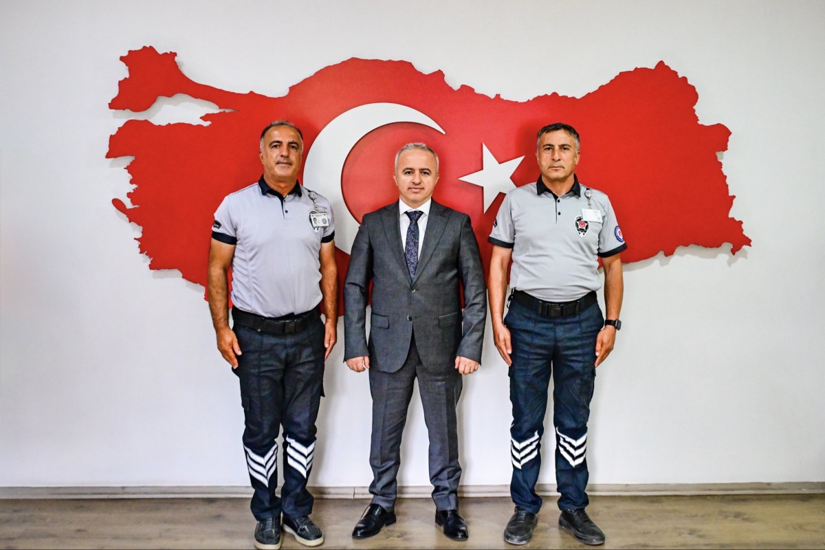 Özel Güvenlik Görevlilerinden İl Emniyet Müdürü Atilla Ayata’ya Ziyaret